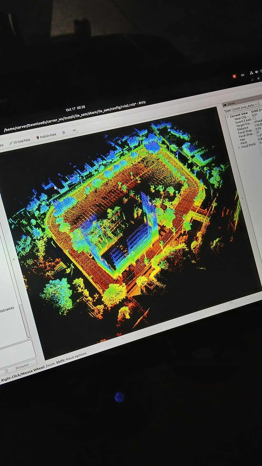 Point cloud map of FIBO.